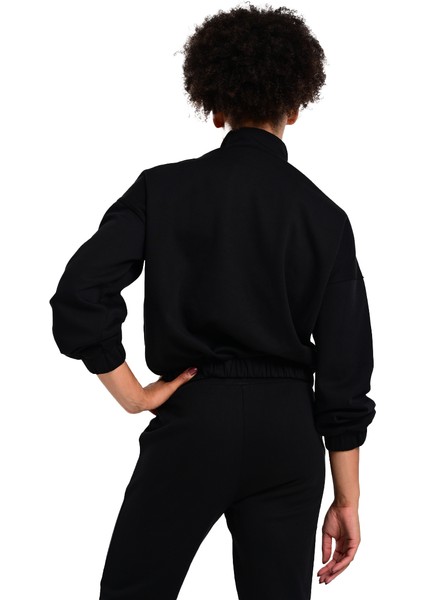 Burgos Kadın Siyah Günlük Stil Sweatshirt 24KK012-SYH fiyatları
