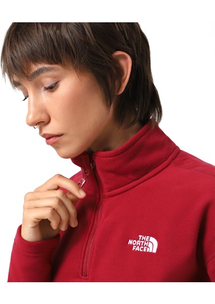 Glacier Cropped Kadın Kırmızı Outdoor Polar Nf0a855n1ıx1 fırsatları