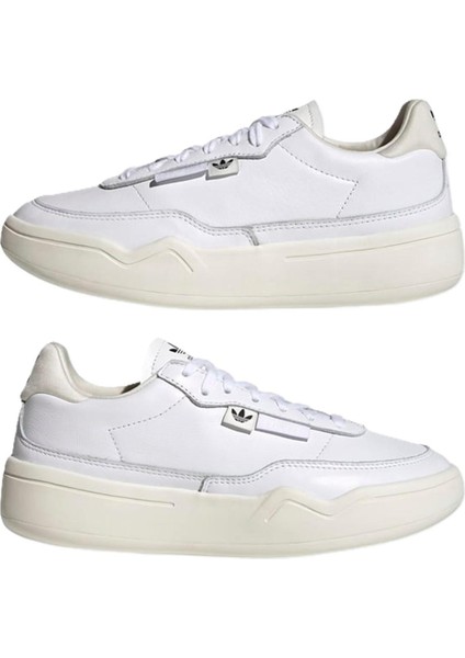Her Court Leather White Womens Hakiki Deri Beyaz Kadın Spor Ayakkabı fırsatları