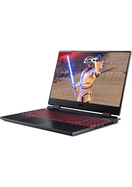 Nitro 5 Intel Core I5 12450H 8gb 256GB SSD RTX3050/4GB 15.6" Fhd 144Hz Fdos Taşınabilir Bilgisayar & Per4 Çanta NHQFJEY00BP301