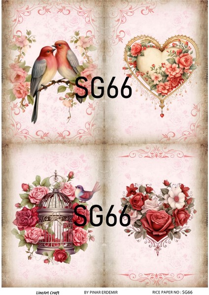 Pirinç Dekopaj Kağıdı 29X42CM NO:SG66