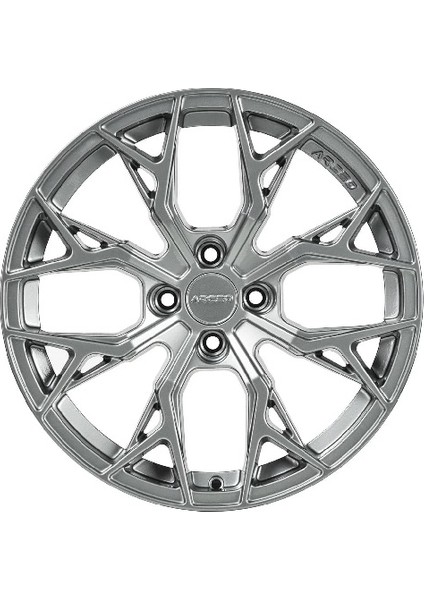 17 Inç 4X100 Arceo Roma Silver Diamond Jant Modeli Renault Honda (4 Adet)
