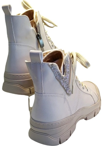 15-078 Kadın Taşlı Spor Bot Ten indirimleri