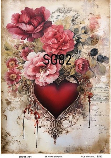 Pirinç Dekopaj Kağıdı 29X42CM NO:SG82