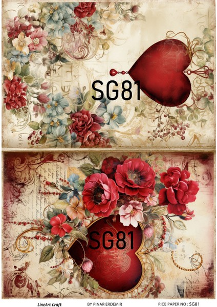 Pirinç Dekopaj Kağıdı 29X42CM NO:SG81