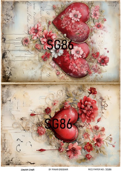 Pirinç Dekopaj Kağıdı 29X42CM NO:SG86