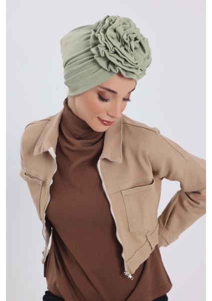 Güllü Kışlık Bone Türban,B-21RB