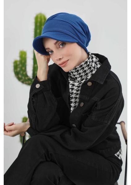 Siperlikli Kışlı Şapka Bone,B-73RB