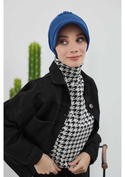 Siperlikli Kışlı Şapka Bone,B-73RB