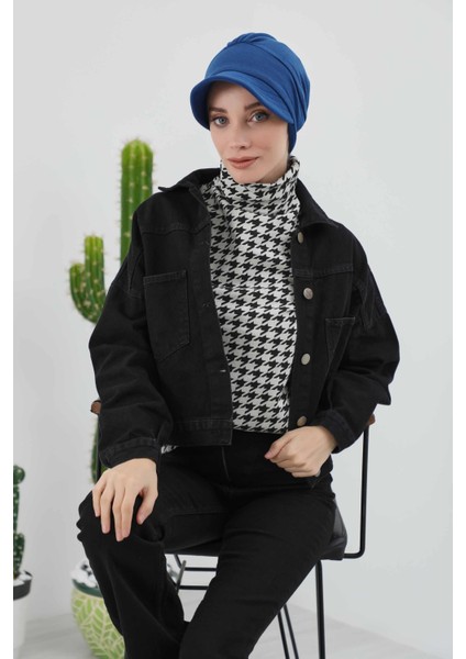 Siperlikli Kışlı Şapka Bone,B-73RB