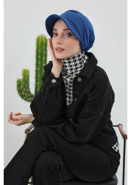Siperlikli Kışlı Şapka Bone,B-73RB