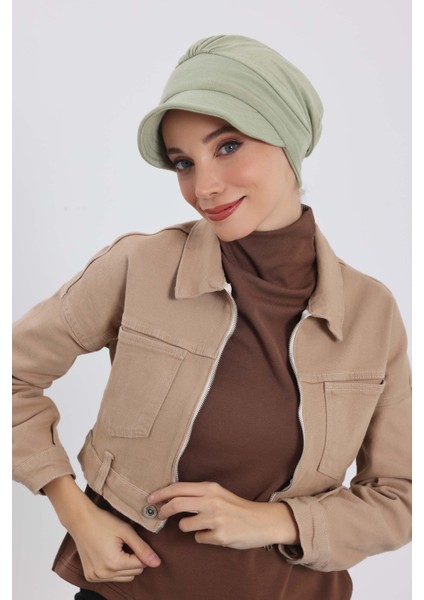 Siperlikli Kışlı Şapka Bone,B-73RB