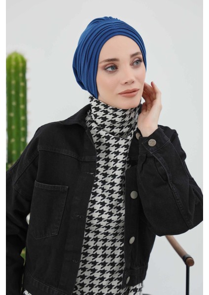 Pileli Kışlık Bone,B-13RB