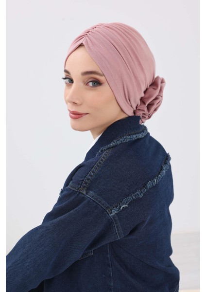 Güllü Kışlık Bone Türban,B-21RB