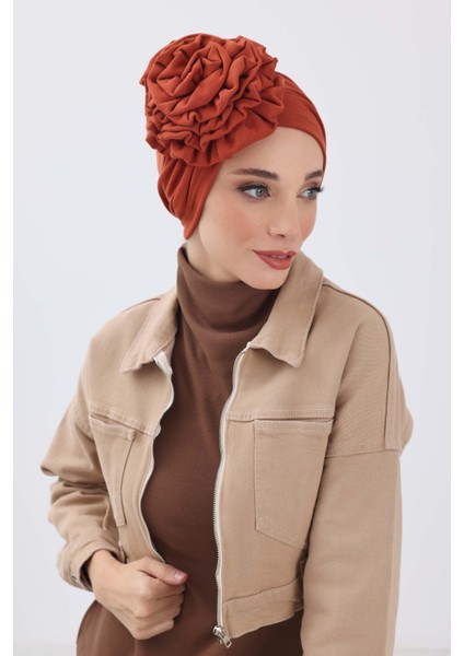 Güllü Kışlık Bone Türban,B-21RB