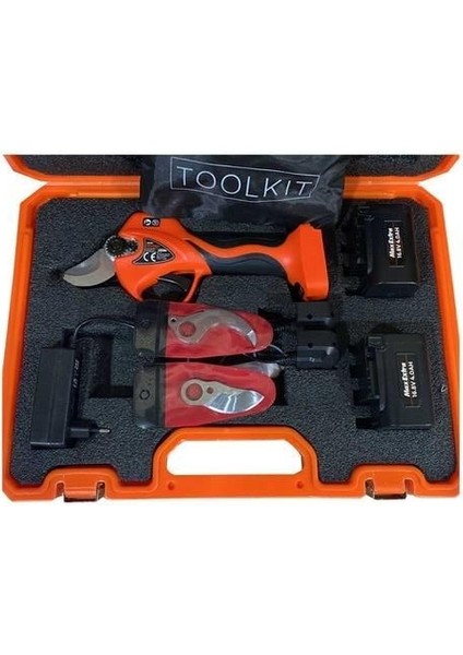 MX8035 16.8V 4 Ah 2 Akü ve Takım Yedek Bıçaklı Akülü Budama Makası modelleri