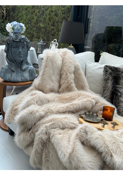 Peluş Örtü Kaymaz Koltuk Örtüsü Lolita Koltuk Örtüsü 200 x 75 cm modelleri