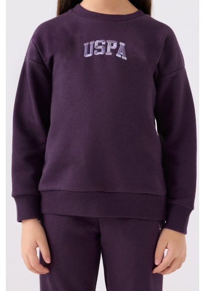 U.s. Polo Assn. Kız Çocuk Mor Pijama Takım 50299750-VR038