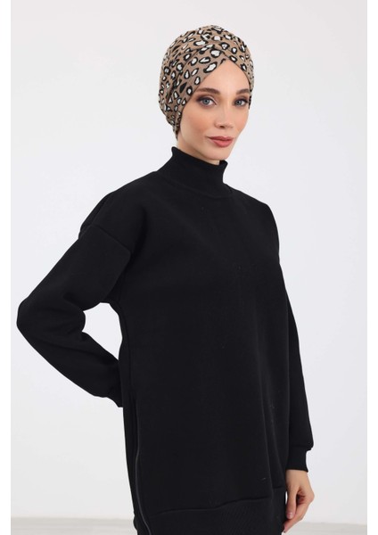 Desenli Kışlık Tesettür Bone,B-9DIV fiyatları