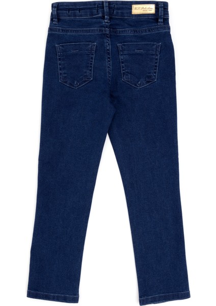 U.S. Polo Assn. Kız Çocuk Koyu Mavi Jean Pantolon 50289342-DN0023