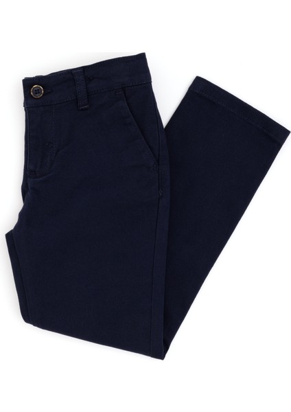 U.S. Polo Assn. Erkek Çocuk Lacivert Pantolon (Kanvas-Chino) 50298565-VR033