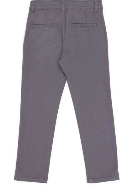 U.s. Polo Assn. Erkek Çocuk Gri Pantolon (Kanvas-Chino) 50298565-VR024