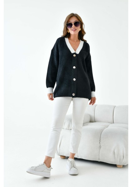 Kadın Kolej Hırka Siyah 20891