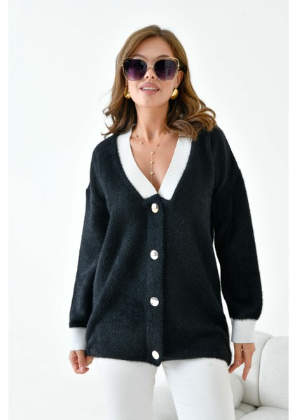 Kadın Kolej Hırka Siyah 20891 modelleri