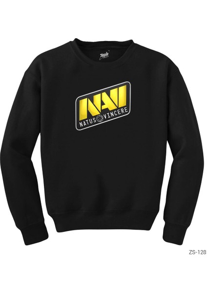 Csgo Natus Vincere Navi Team Siyah Sweatshirt