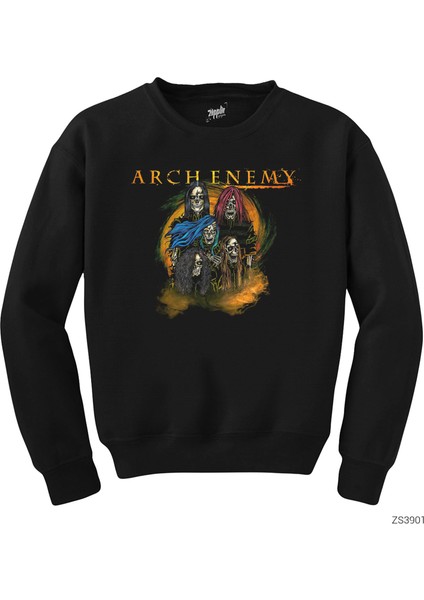 Arch Enemy Breaking The Law Siyah Sweatshirt
