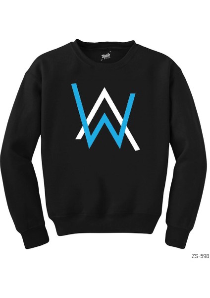 Alan Walker Siyah Sweatshirt