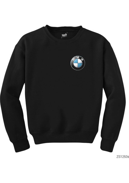 Bmw Logo Siyah Sweatshirt