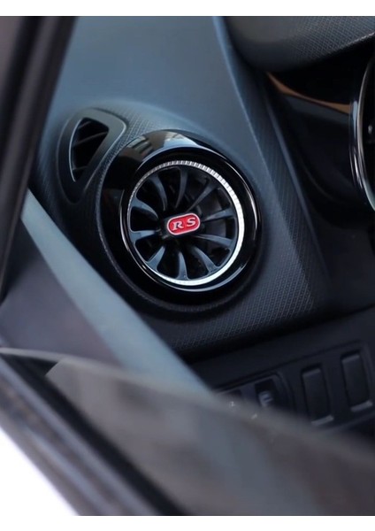 Clio 4 Uyumlu RS Gümüş Havalandırma Menfezi 2 adet HM1000-3
