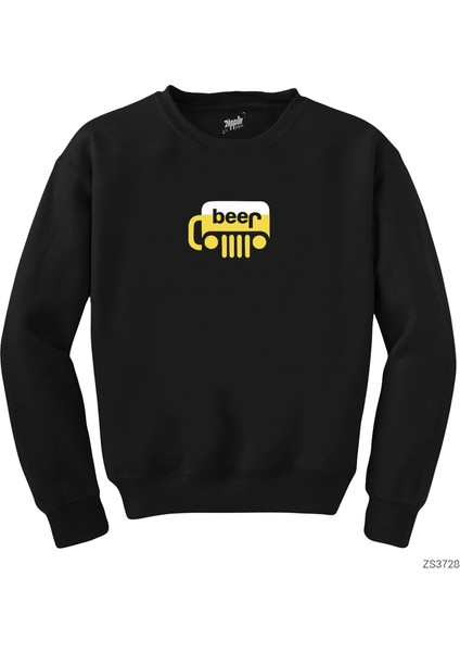 Jeep Beej Siyah Sweatshirt
