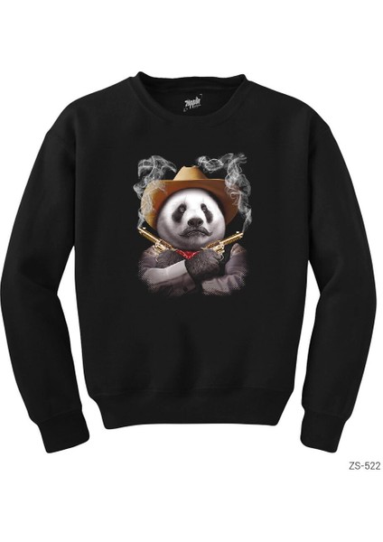 Panda Crıossgunner Siyah Sweatshirt
