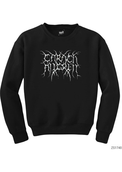 Carach Angren Logo Siyah Sweatshirt