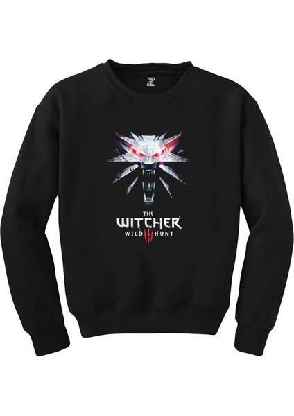 The Witcher Wild Siyah Sweatshirt