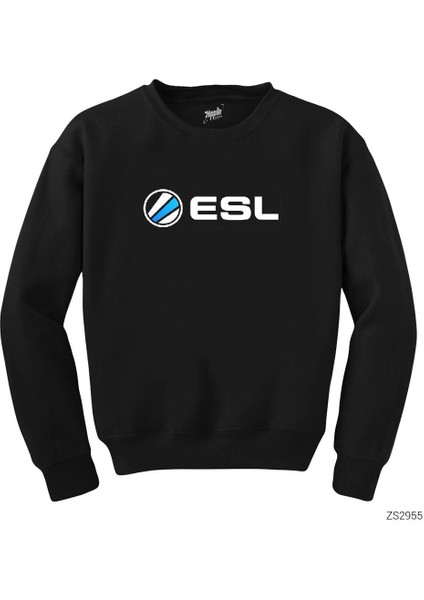Esl Siyah Sweatshirt