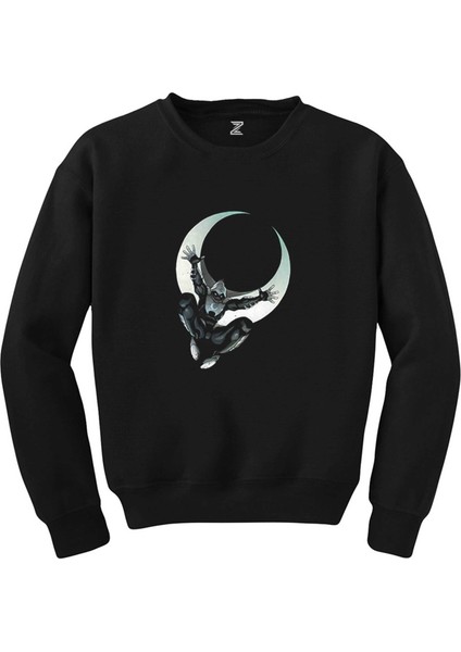 Moon Knight Marc Spector Siyah Sweatshirt