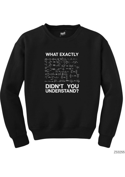 Kimyager Çözelti Siyah Sweatshirt