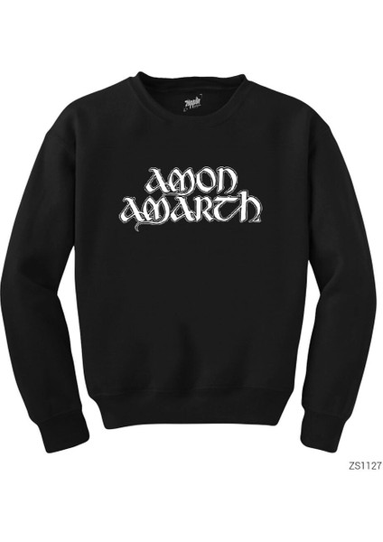 Amon Amarth Classic Siyah Sweatshirt