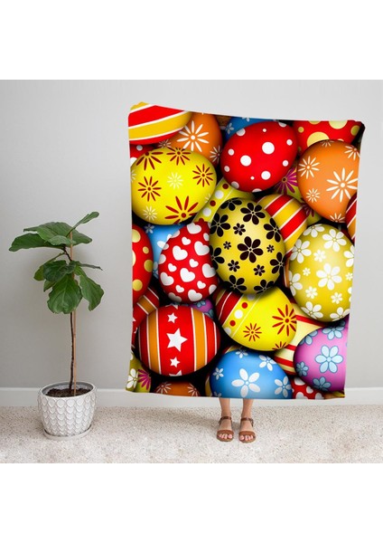 Modern Desenli Polar Tv Battaniyesi 92166