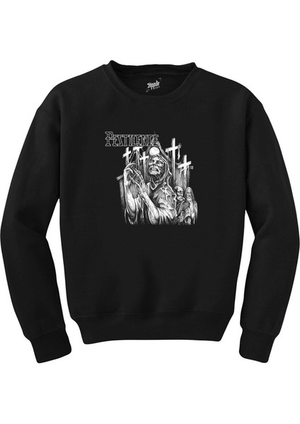 Pestilence The Dysentery Penance Siyah Sweatshirt