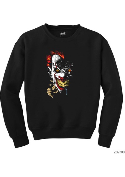 It Clown Siyah Sweatshirt