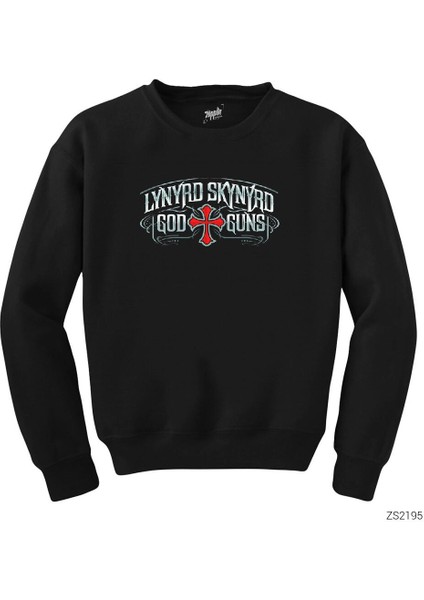 Lynyrd Skynyrd 2 Siyah Sweatshirt