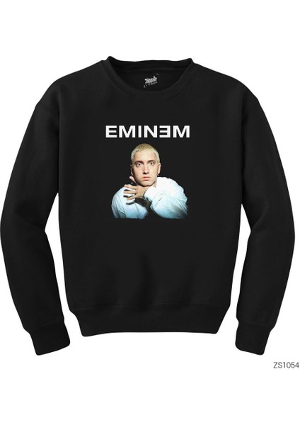 Eminem Cuff Siyah Sweatshirt