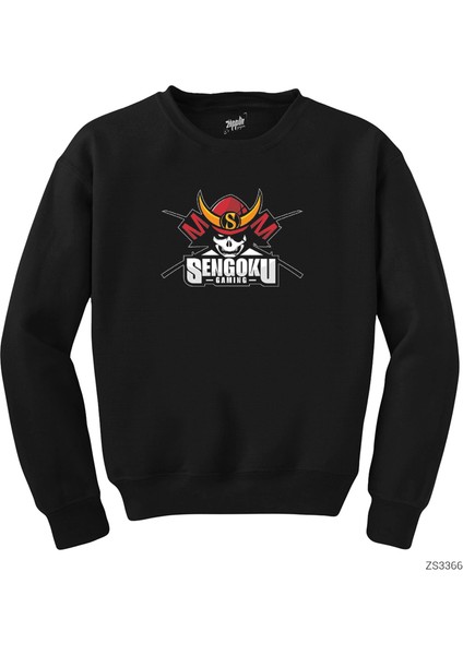 Sengoku Gaming Siyah Sweatshirt
