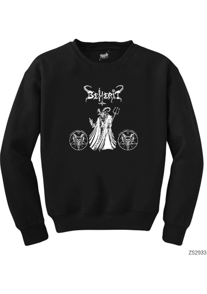 Beherit Siyah Sweatshirt