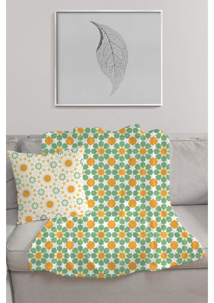 Özel Tasarım Battaniye ve Yastık & Kırlent Seti 106879