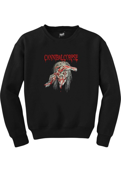 Cannibal Corpse Eyes Siyah Sweatshirt